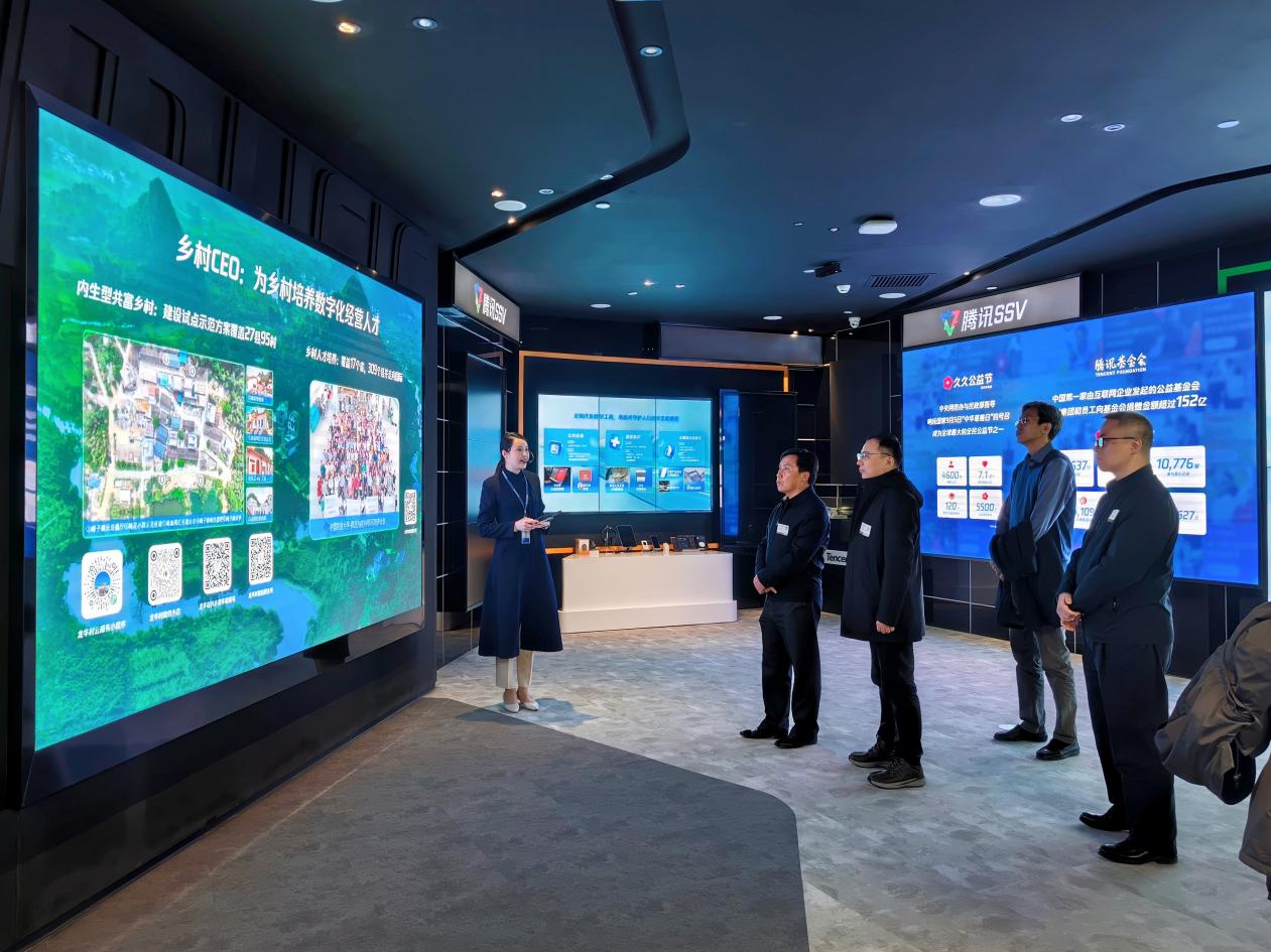 金智健主任带队赴腾讯北京总部参观学习